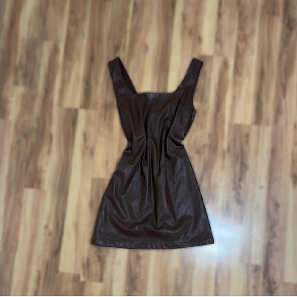 Chic Brown Mini Dress